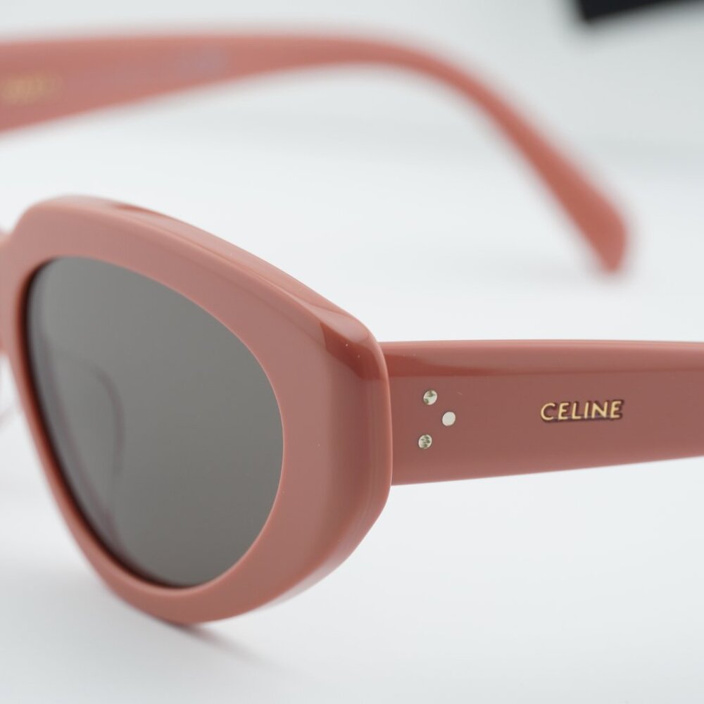 Celine CL40286F 72A Cat Eye Sunglasses - Pink/Smoke - Picture 7 of 10